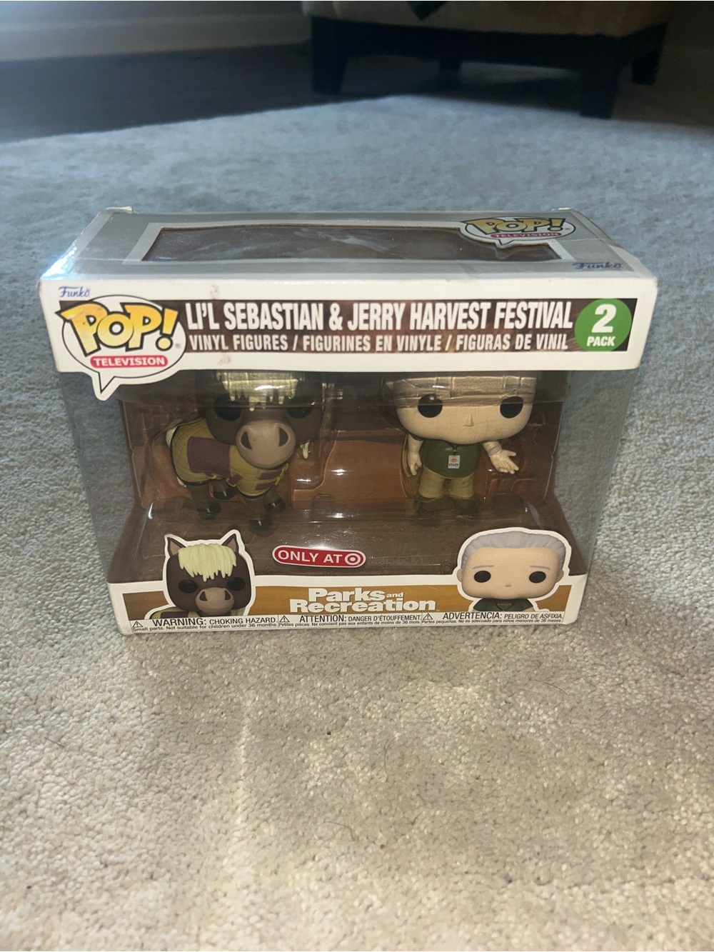 Funko Television Li'l Sebastian & Jerry Harvest Festival 2-Pack - Brown & Green
